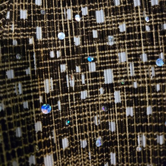 Layered look One Piece Brittany Black Top - Picture 4 of 4